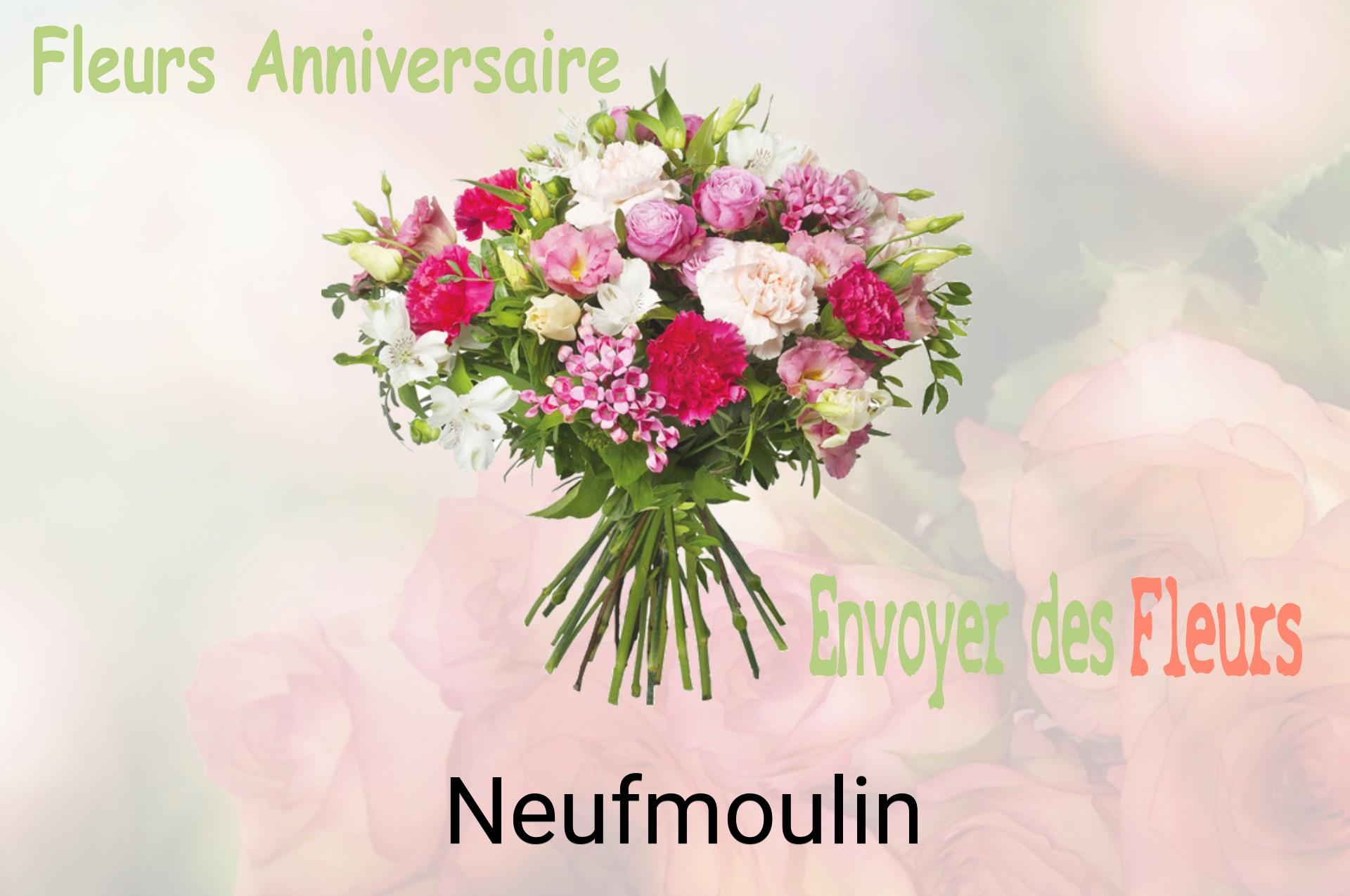 Bouquet de fleurs d’anniversaire livré à Neufmoulin